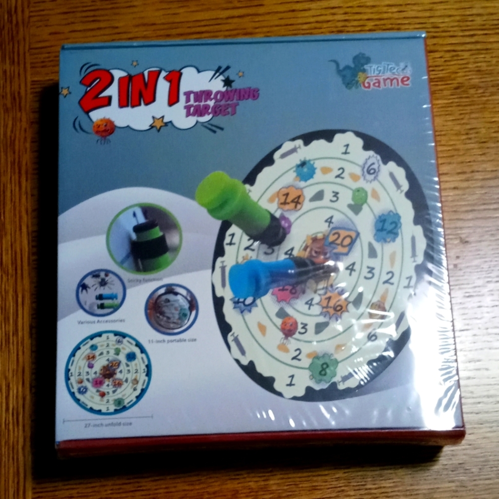 TigTec Game. 2 in 1 throwing target game.